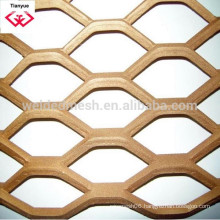 Perforated plate/punched mesh, folded or flat panels, made of galvanized steel, aluminum or SS